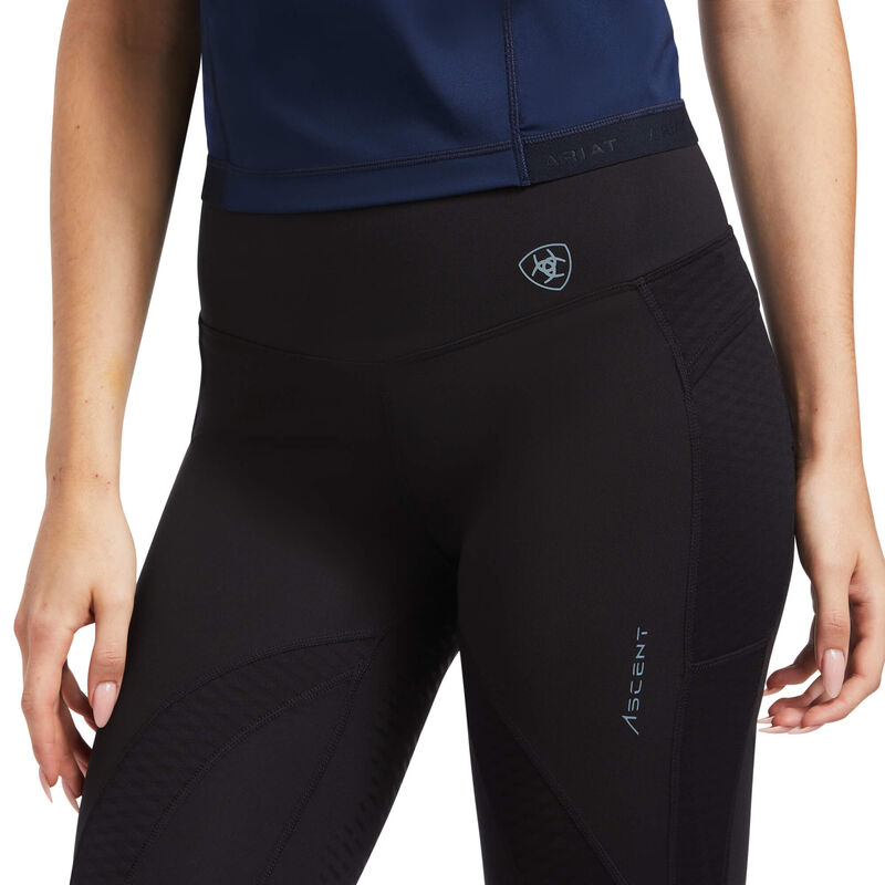 Ariat Ascent Ladies Half Grip Tight Black