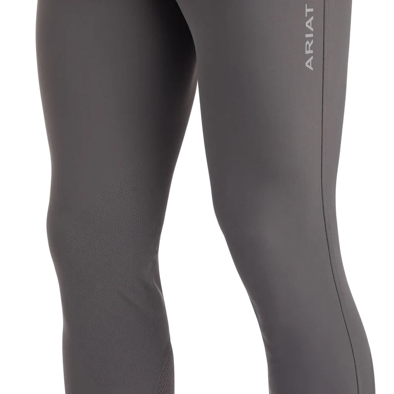 Ariat Mens Tri Factor Grip Breeches Plum Grey