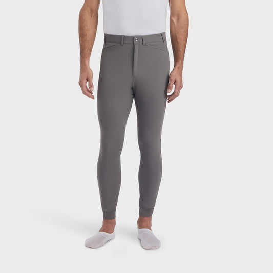 Ariat Mens Tri Factor Grip Breeches Plum Grey