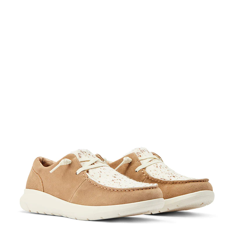 Ariat Hilo Ladies Walnut Spotted Hair on Shoes