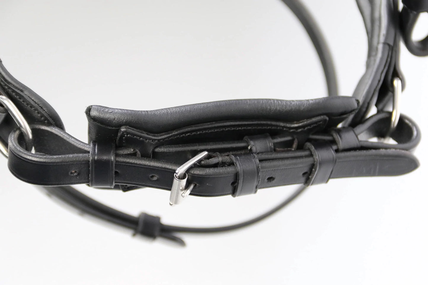 Schockemohle Brantford Black Patent with Silver Bridle