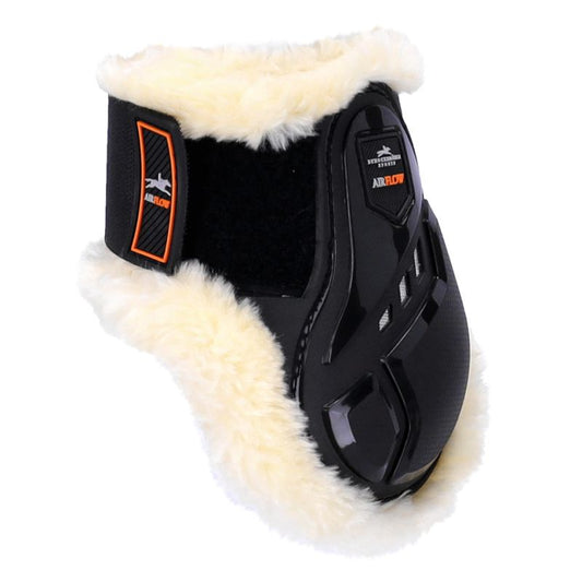 Schockemohle Air Flow Champion Fetlock Fur Boots Black