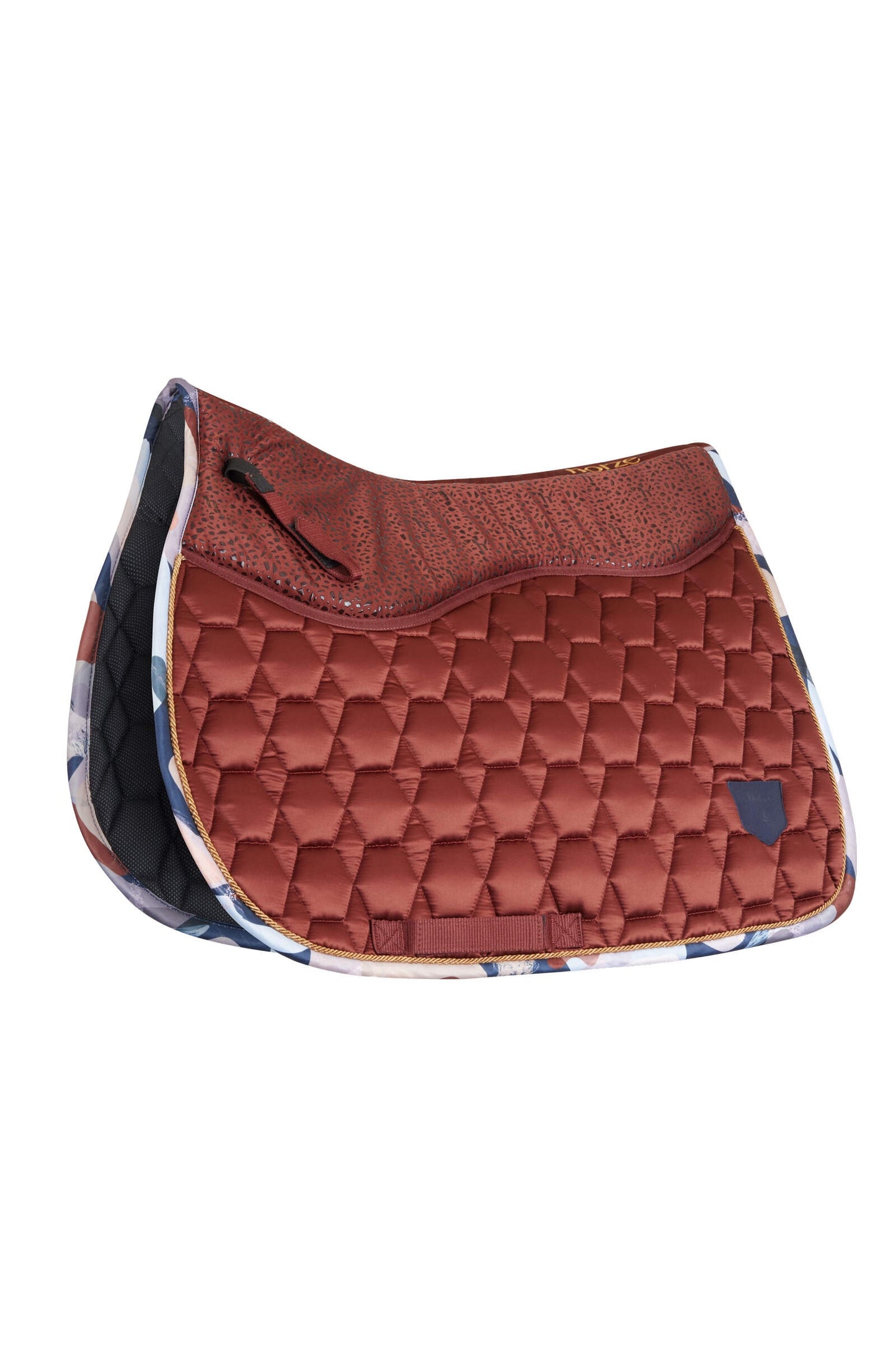 Horze Terrazzo AP Saddle Pad Dark Red