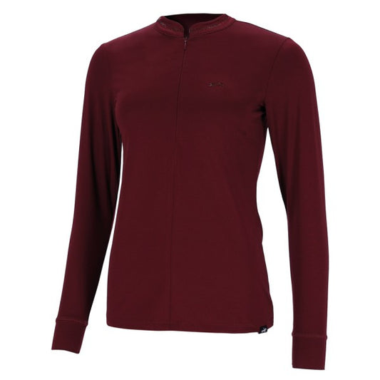 Schockemohle Page SP Riding Shirt Dark Cherry