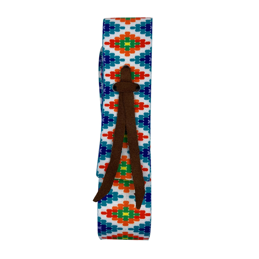 Ezy Ride Nylon Nearside Latigo Pattern Beaded