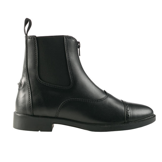 Horze Wexford Zip Paddock Boot Black