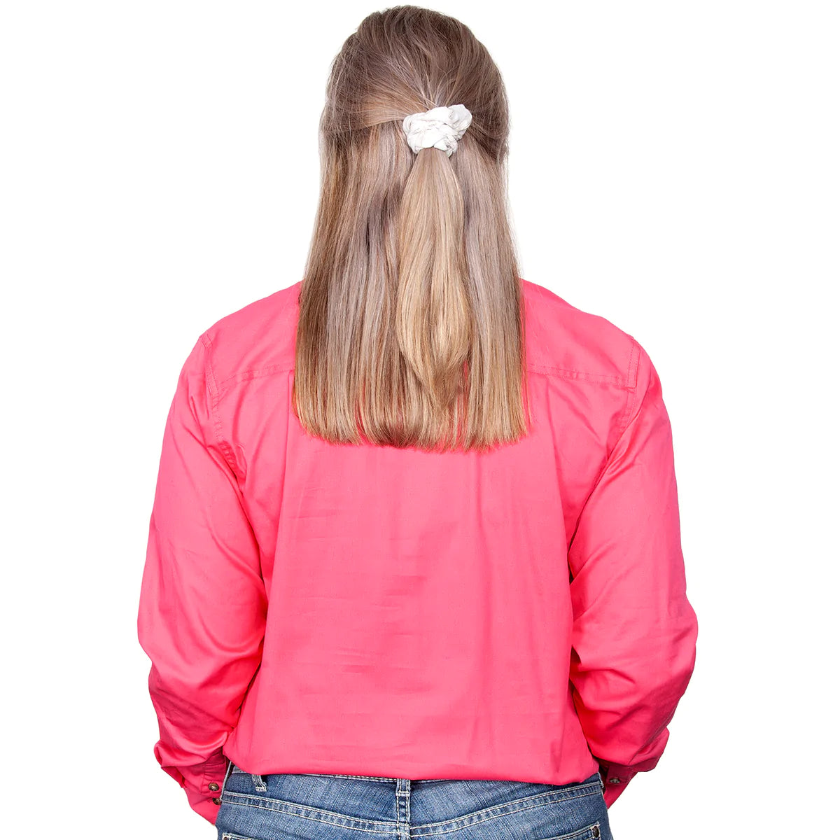 JCA Brooke Workshirt Ladies Hot Pink