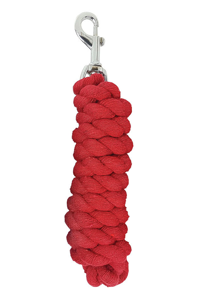 Rope Lead Cotton Nickle Snap 1.9m