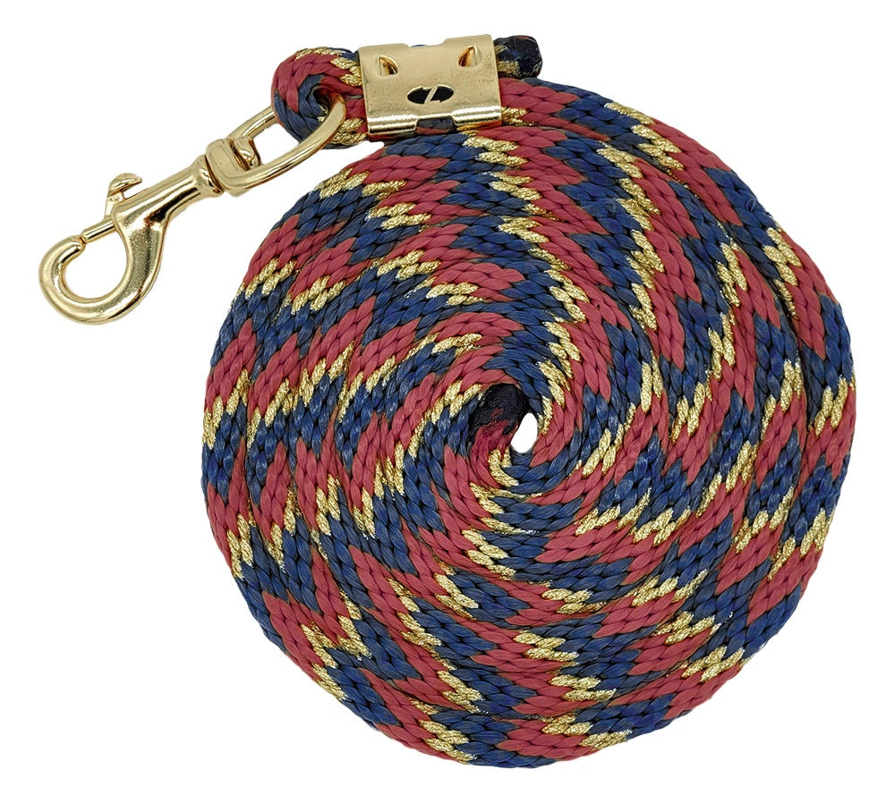 Estate Lead Braided Navy & Burgandy