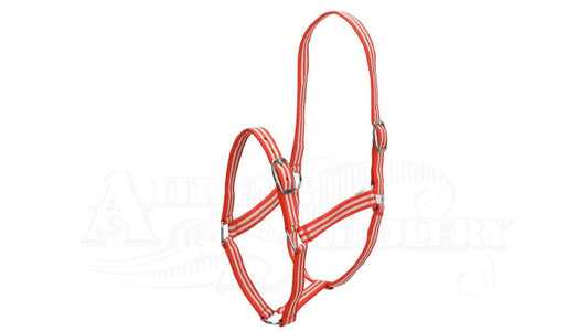 Buzz Headstall Red Stripe
