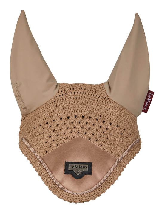 LeMieux Loire Satin Fly Hood Champagne