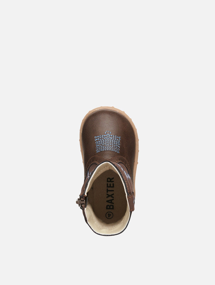 Baxter Baby Western Boots Brown