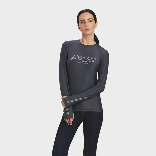 Ariat Ladies Lumina LS Tee Ebony