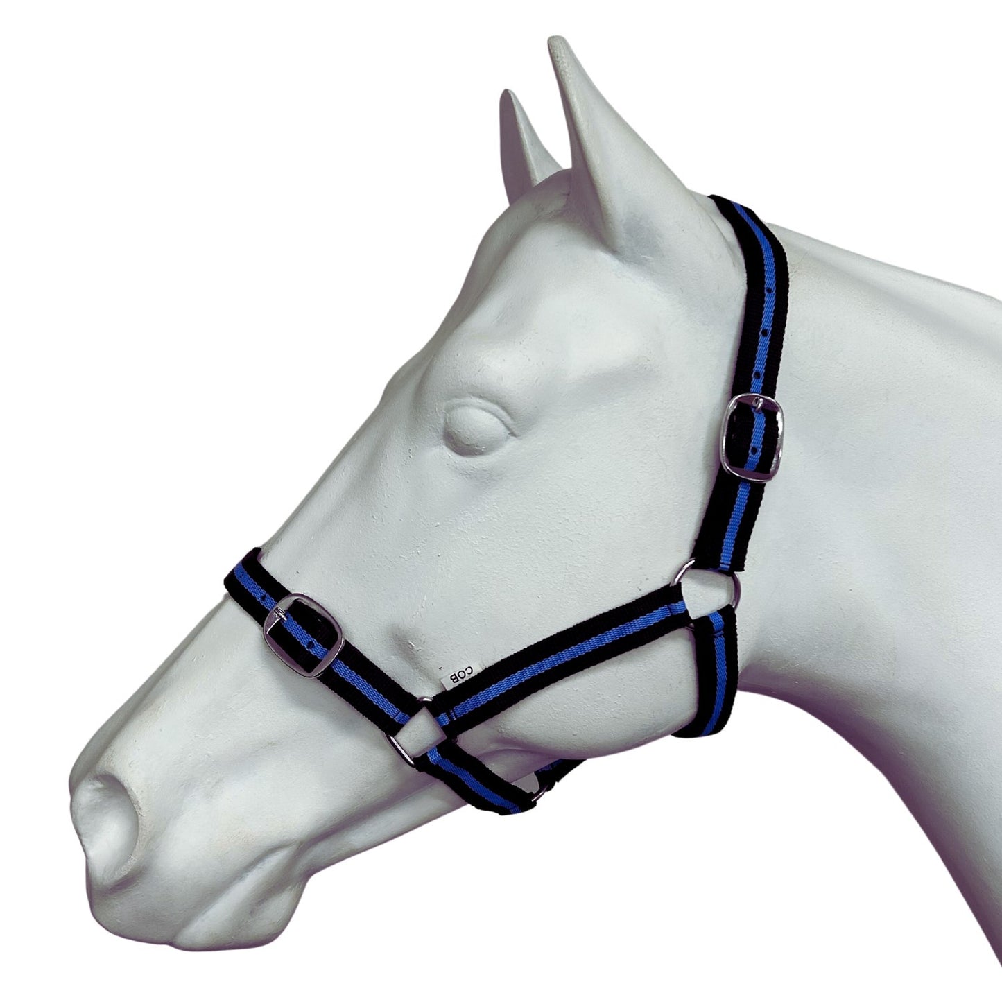 Eureka Essential Halter Black & Skye Blue