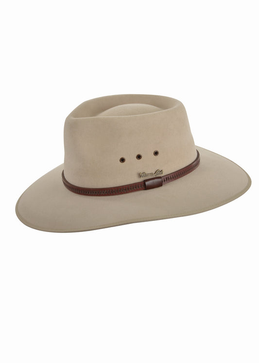 Thomas Cook Grazier Fur Felt Hat Sand