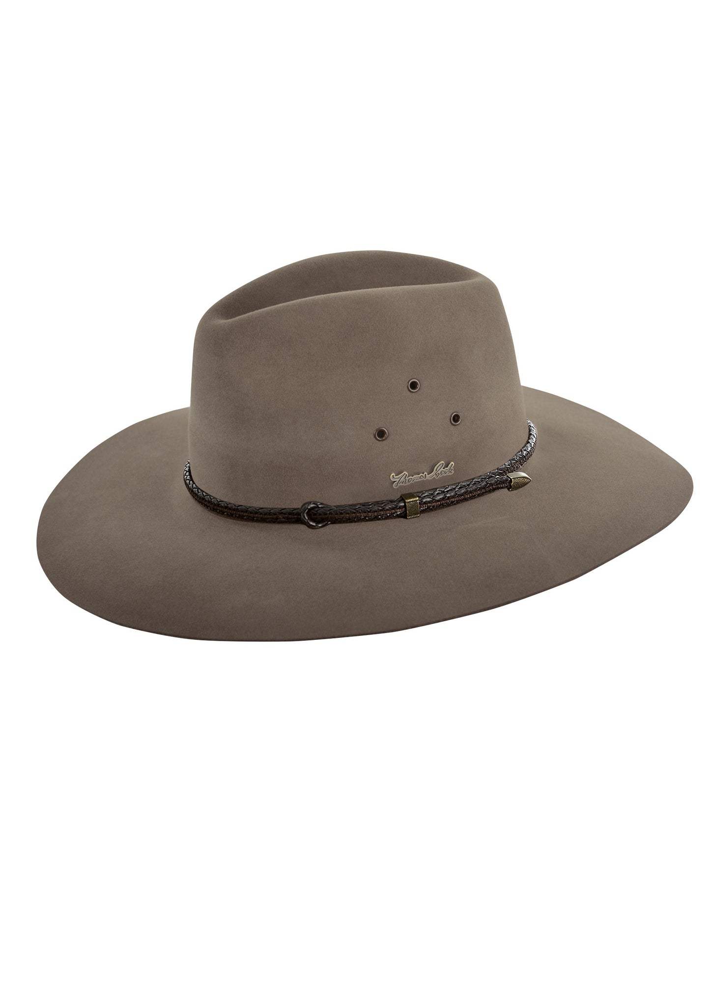 Thomas Cook Drafter Pure Fur Felt Hat Fawn