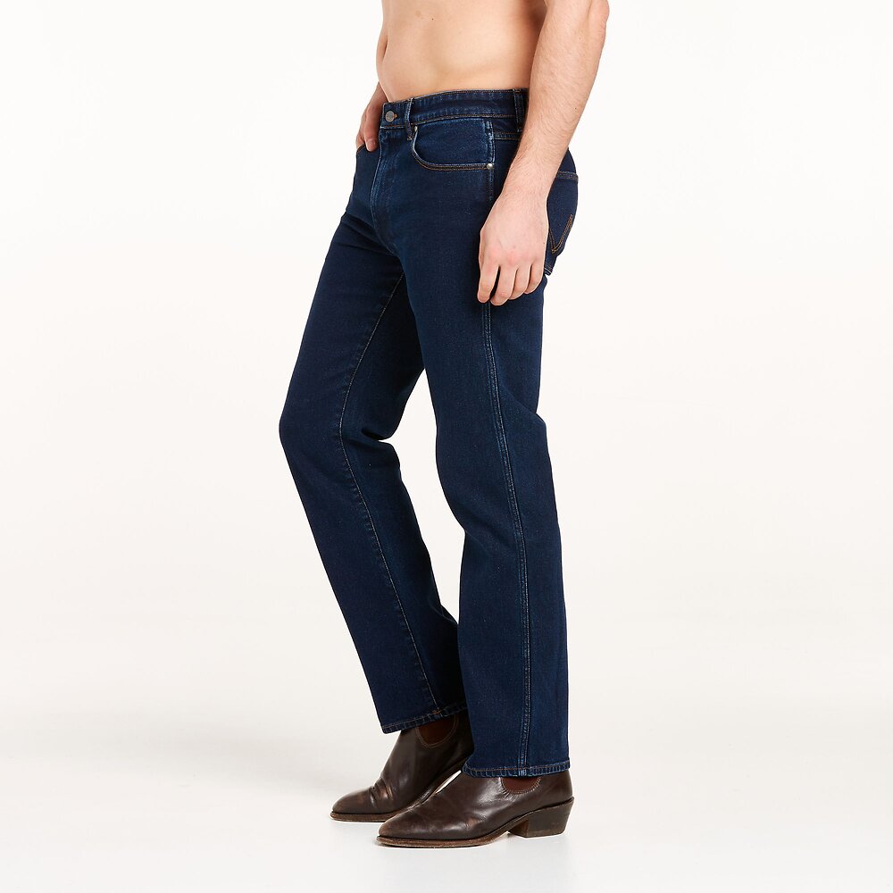 Wrangler Classic Straight Mens Jean Original Rinse