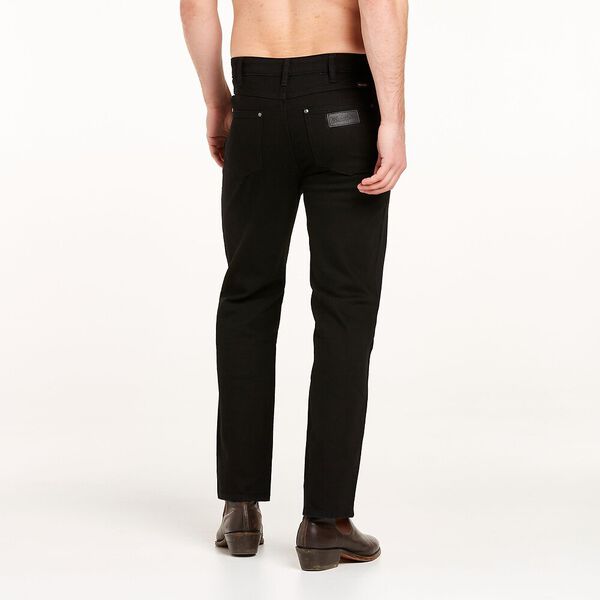 Wrangler Classic Straight Mens Jean Black Rinse