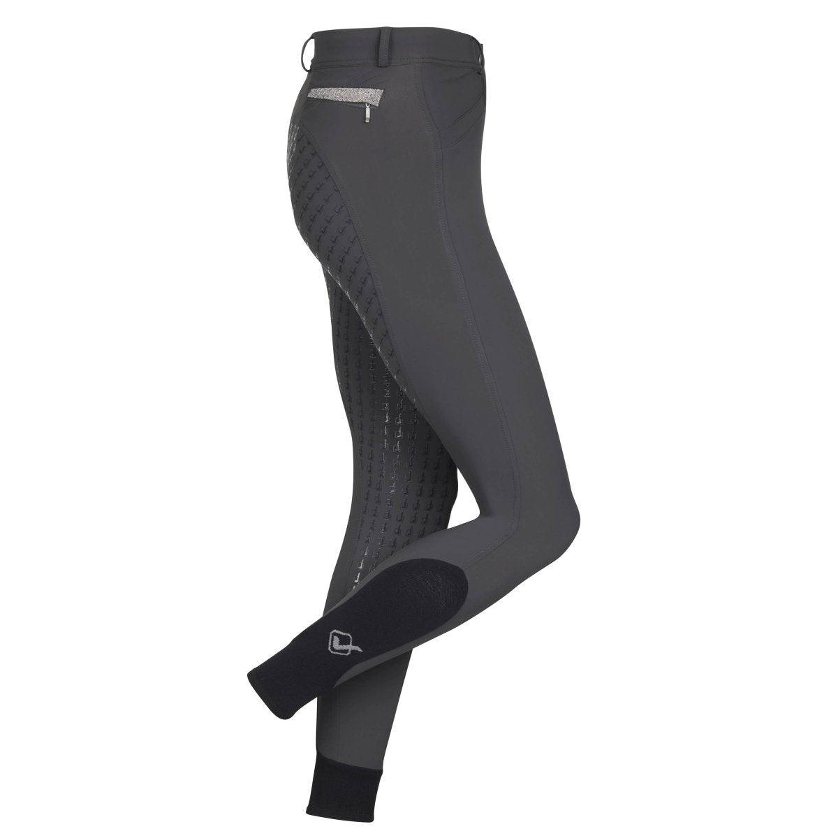 My LeMieux Dynamique Full Seat Ladies Breeches Graphite Grey