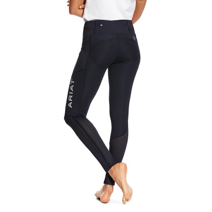 Ariat EOS Full Seat Ladies Tights Navy - Aitken's Saddlery