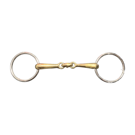 Cavalier Loose Ring Gold Training Bit Stainless Steel Rings