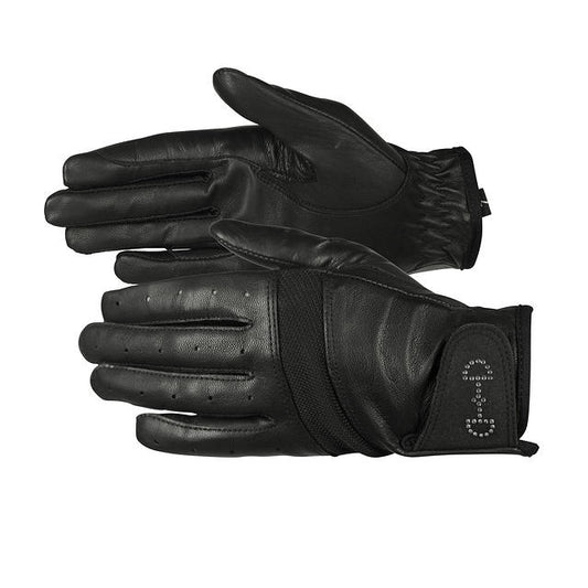 Horze Ladies Leather Mesh Gloves