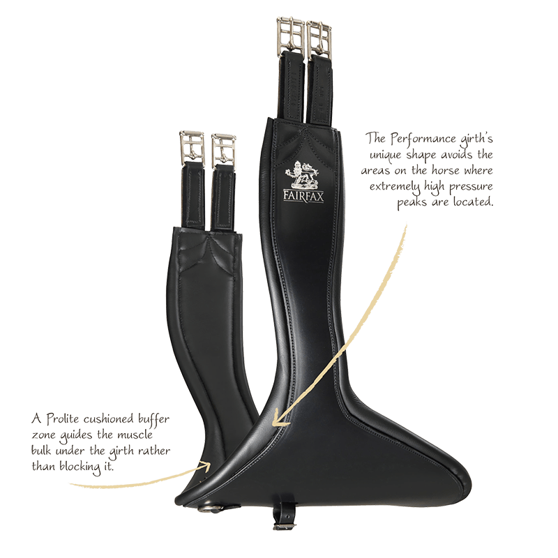 Fairfax Long Stud Girth - Aitken's Saddlery
