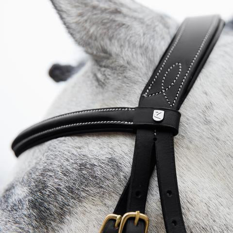 Horze Constance Hannovrian Bridle Black - Aitken's Saddlery