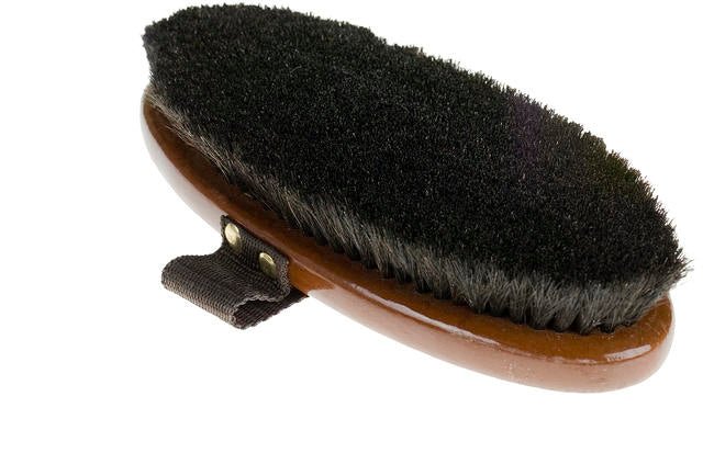 Horze Large Natural Body Brush Black Bristle - Aitken's Saddlery