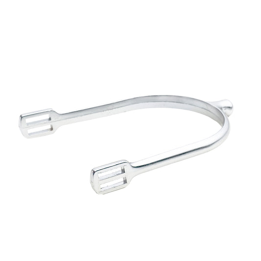 Horze Knob Spurs Silver