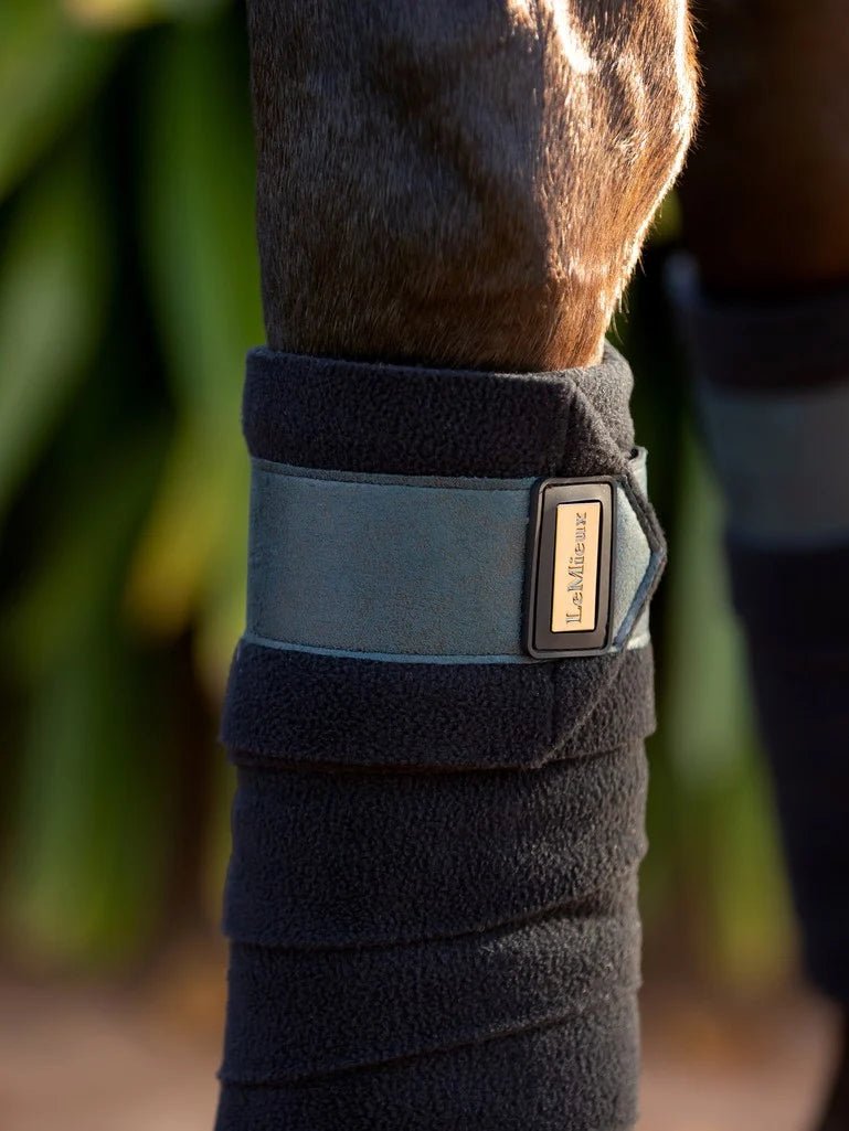 LeMieux Rhone Polo Bandages Petrol Blue Full - Aitken's Saddlery