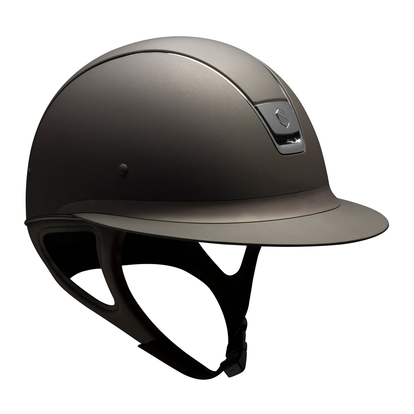 Samshield Miss Shield Shadowmatt Helmet Navy with Black Blazon