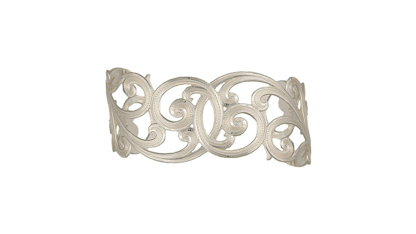 Montana Western Lace Scallop Cuff Bracelet - Aitken's Saddlery