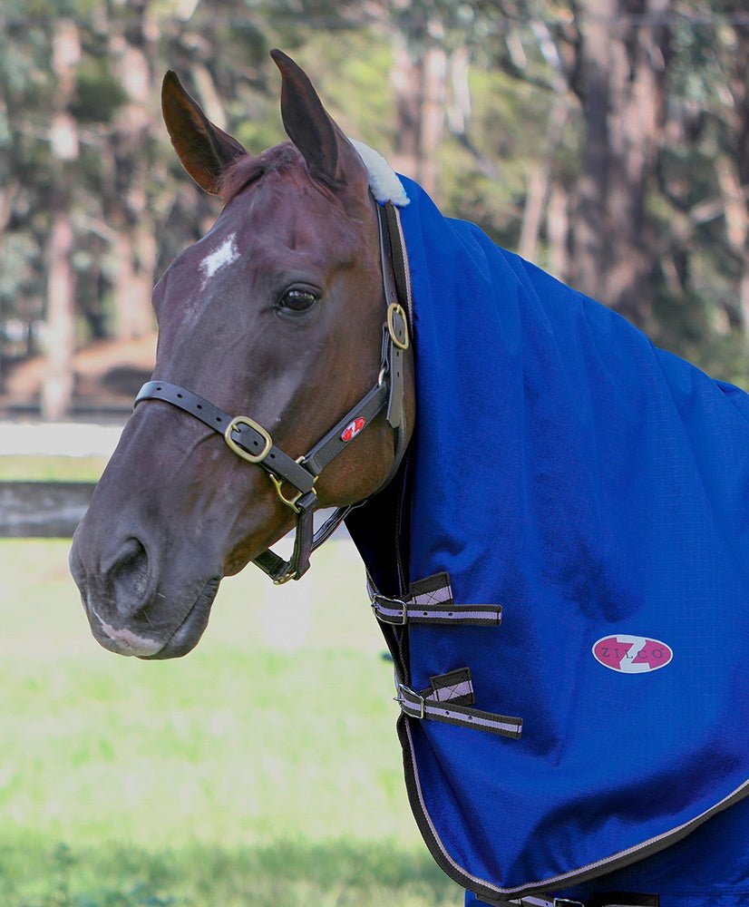 Neckrug Garrison Rain Sheet No Fill Dark Navy - Aitken's Saddlery