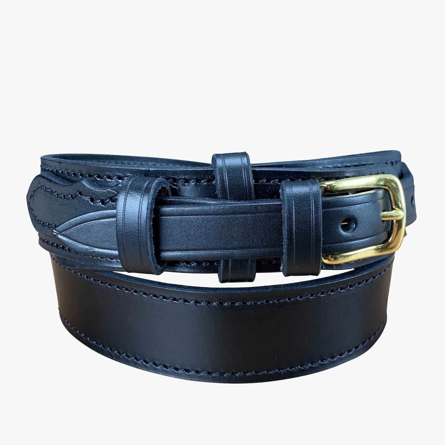 Porter Ranger Belt Black - Aitken's Saddlery