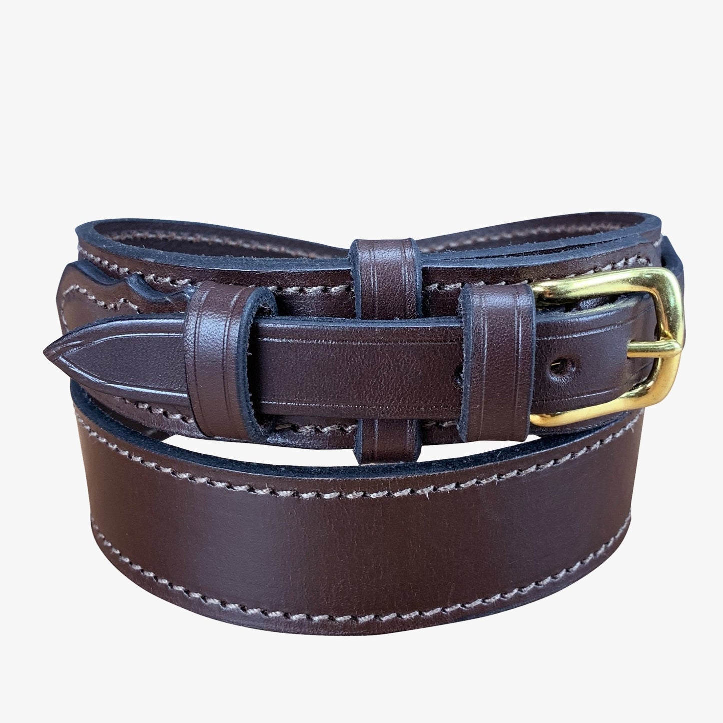 Porter Ranger Belt Brown - Aitken's Saddlery
