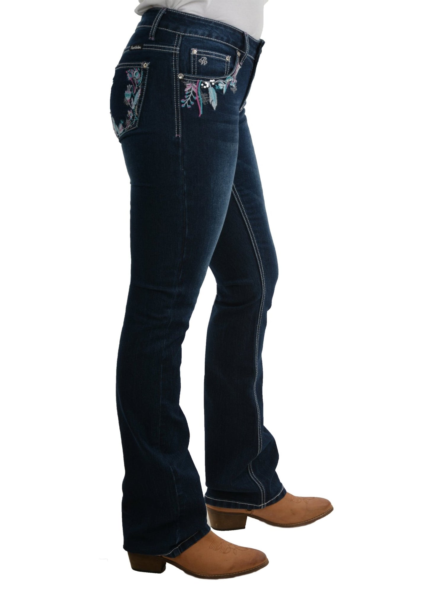Pure Western Madison Bootcut Ladies Jeans Midnight - Aitken's Saddlery