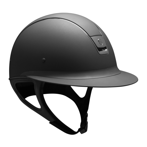 Samshield Miss Shield Shadowmatt Helmet Navy with Black Blazon