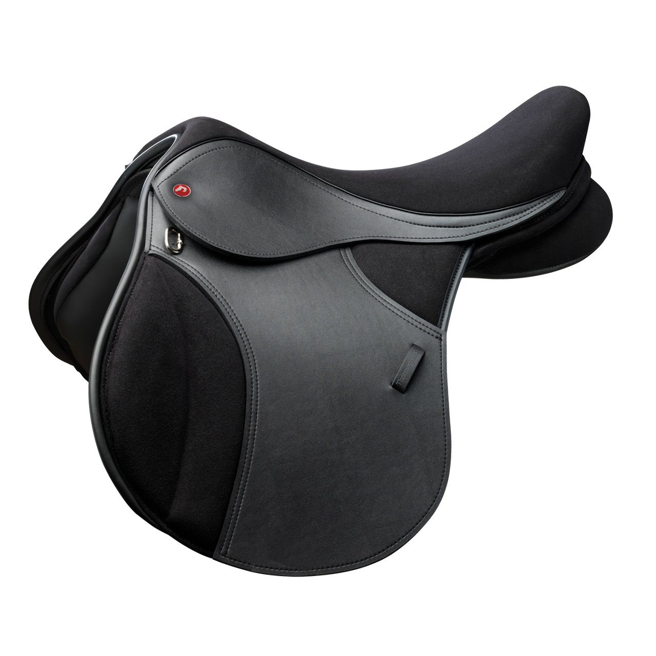 Thorowgood T4 All Purpose Pony Long Leg Saddle Black