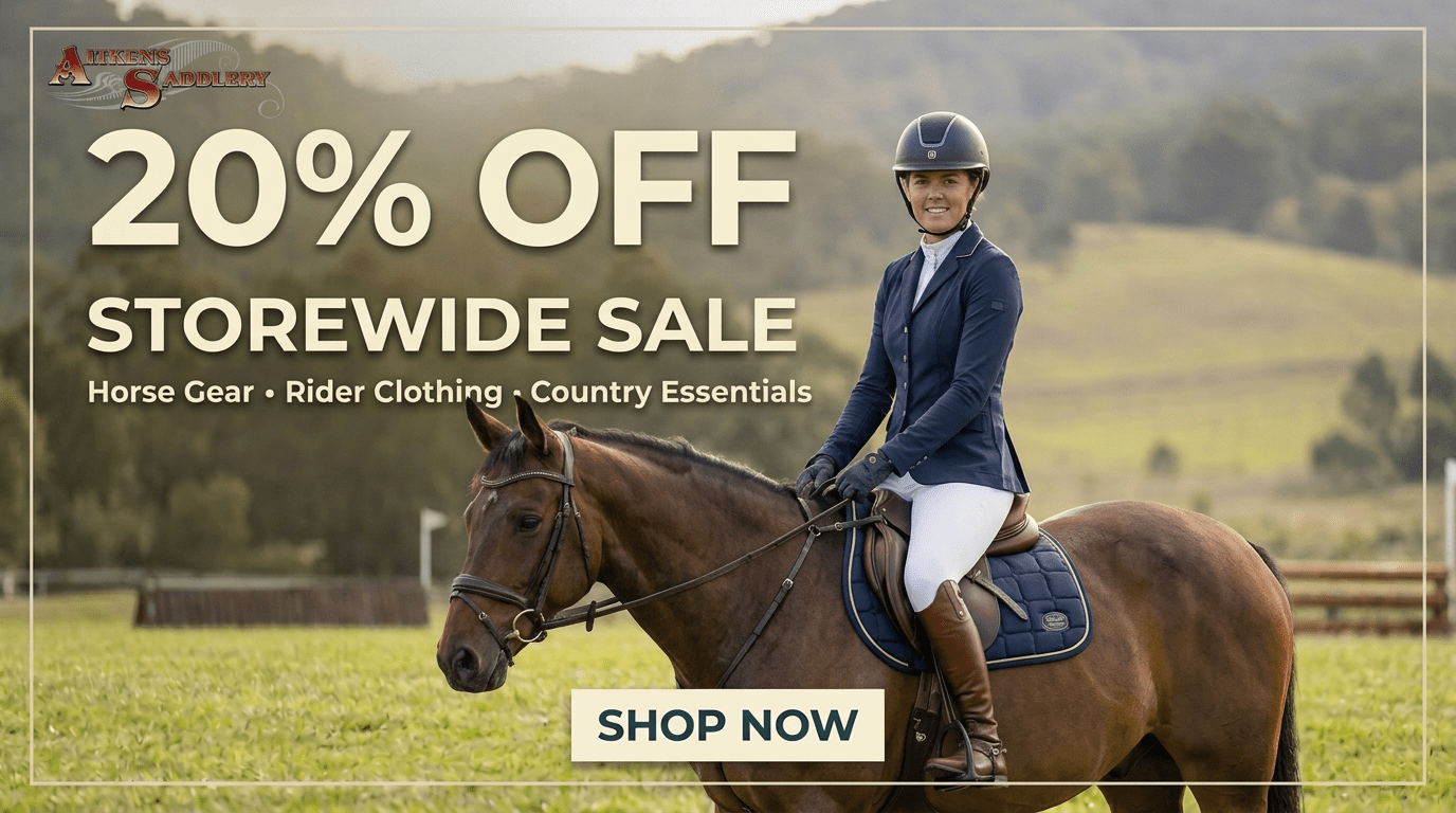 Shop 20% off - Aitken's Saddlery