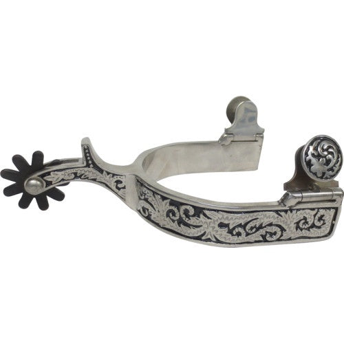 Western Fancy Inlay Spurs