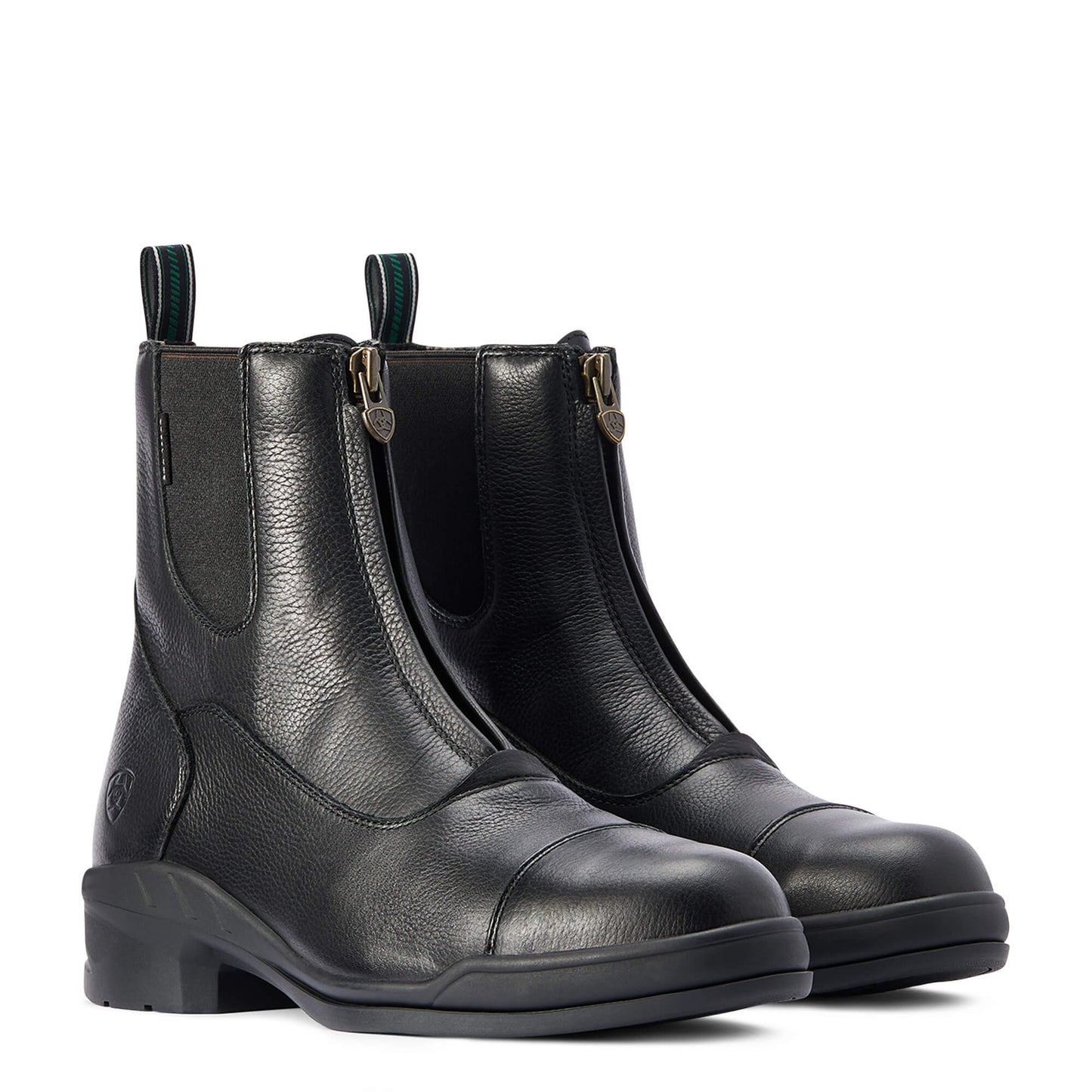 Ariat Mens Heritage IV Zip Steel Toe Boots Black