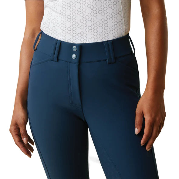 Ariat Ladies Tri Factor Grip Full Seat Breeches Deep Petroleum