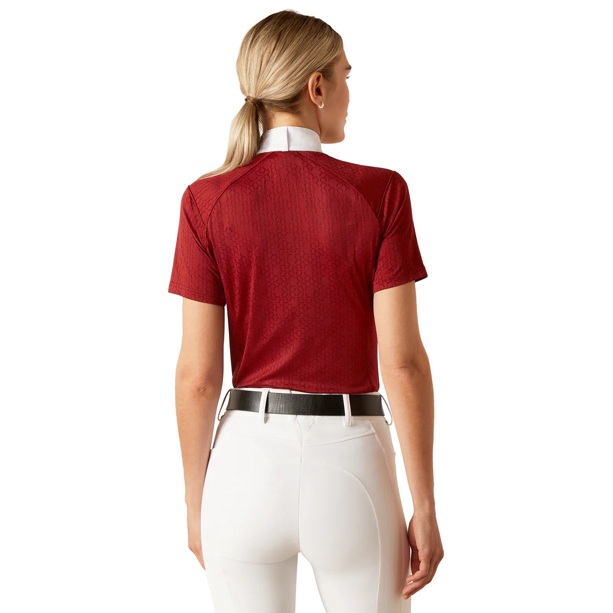 Ariat Ladies Showstopper 3.0 Show Shirt Sun Dried Tomato