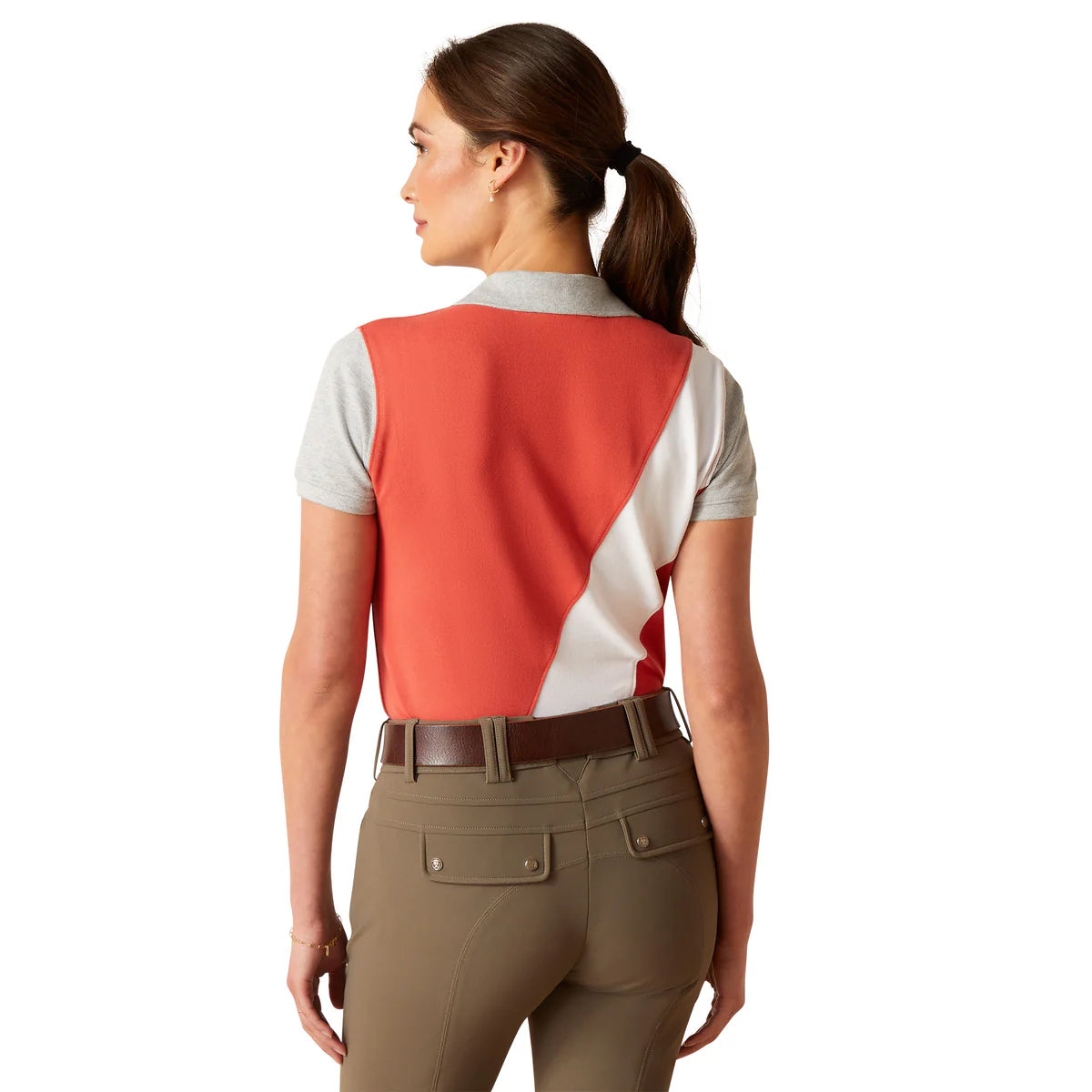 Ariat Ladies Taryn SS Polo Baked Apple