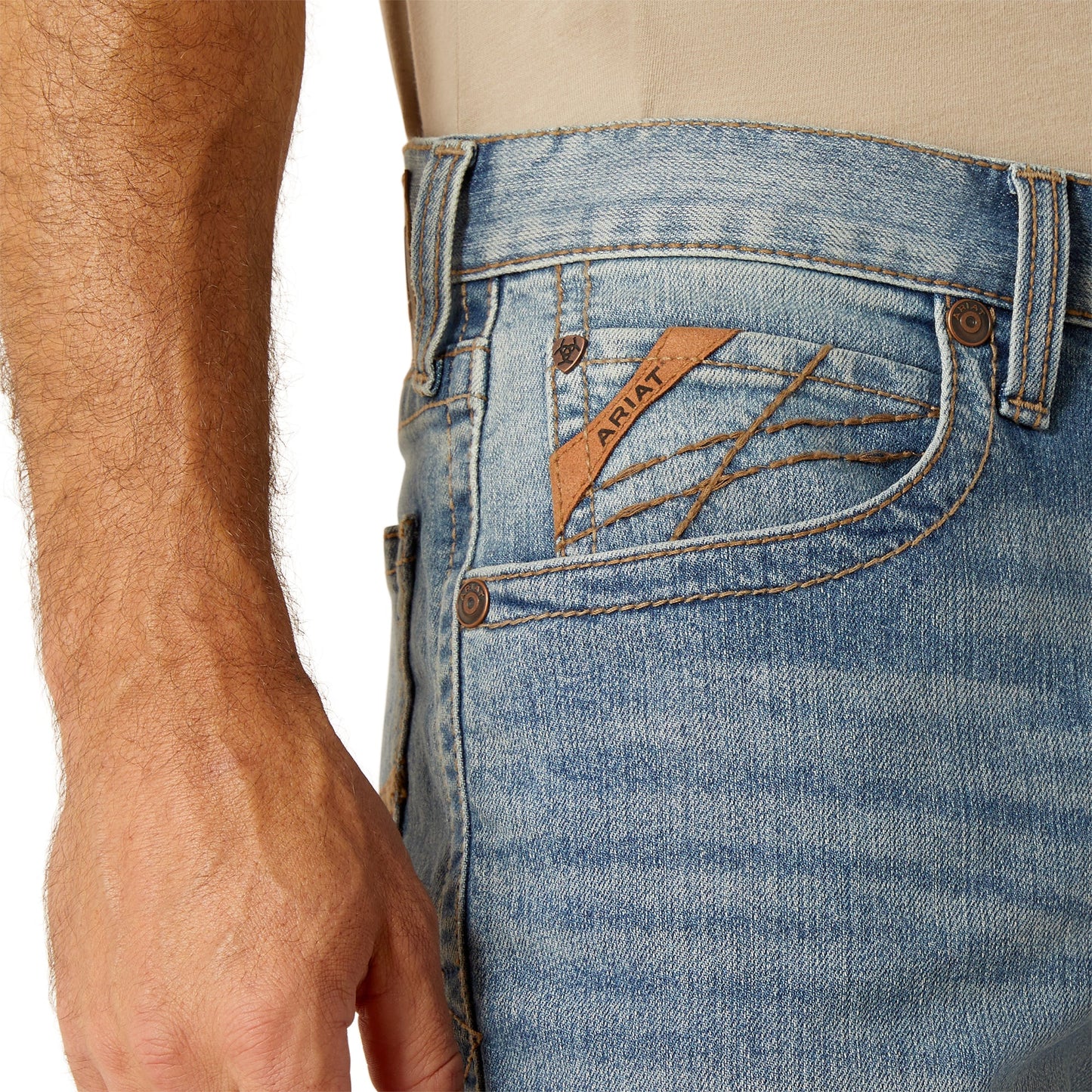 Ariat Mens M1 Straight Pitcher Lindo