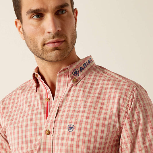 Ariat Mens Pro Series Team Packer Fitted LS Shirt