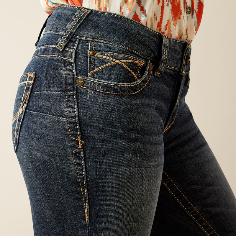 Ariat Mid Rise Boot Cut Lilla Ladies Missouri Jeans