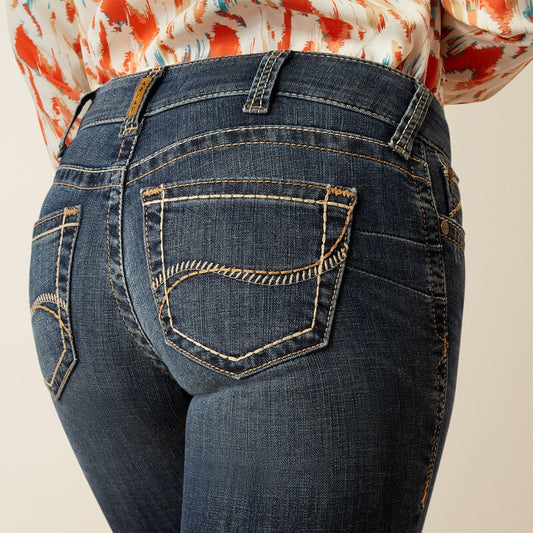 Ariat Mid Rise Boot Cut Lilla Ladies Missouri Jeans