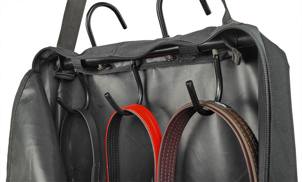 Bridle Bag With Hooks Black